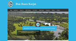Desktop Screenshot of donboscokarjat.org